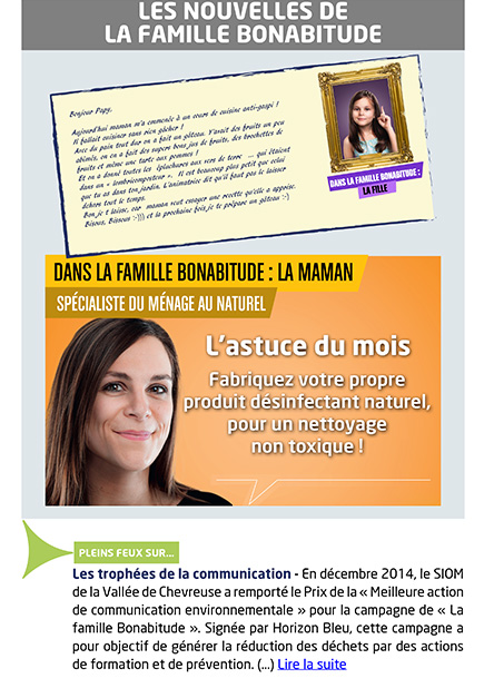 Les nouvelles de la famille bonabitude