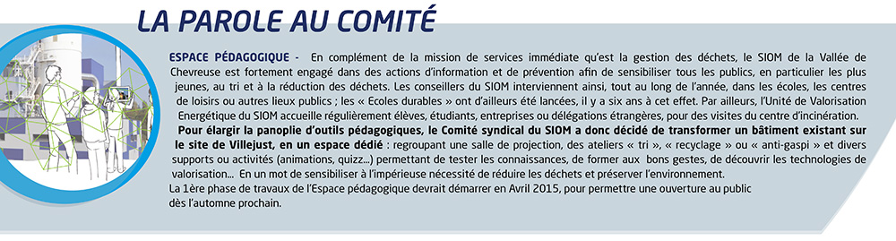 La parole au comité