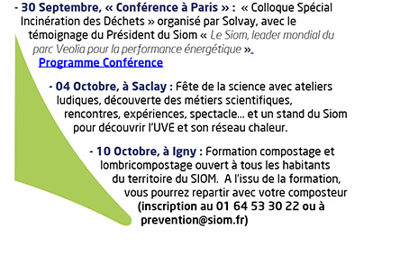Temps fort : Rendez-vous à ne pas manquer !