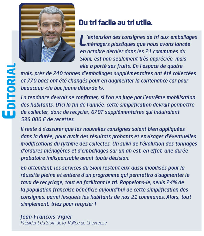 Editorial : Du tri facile au tri utile