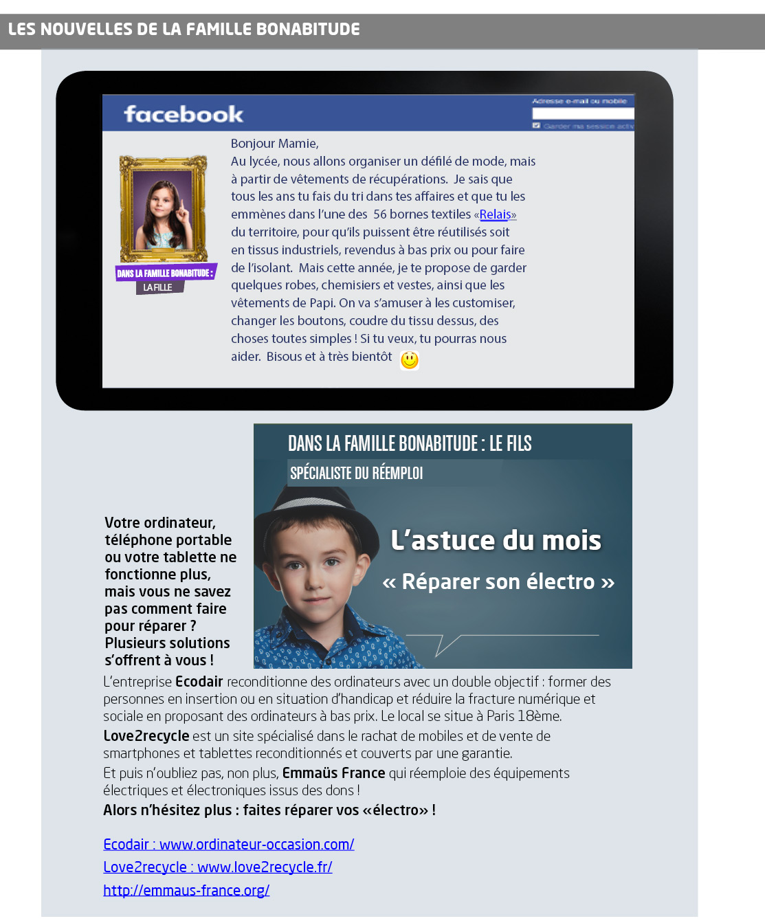 SIOM ACTU - Lettre d'information mensuelle du Syndicat mixte des ordures ménagères de la Vallée de Chevreuse