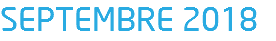 SEPTEMBRE 2018