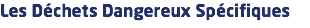 Les Déchets Dangereux Spécifiques 