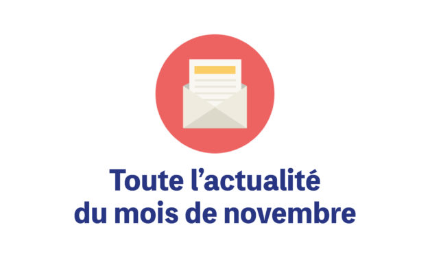 La newsletter du mois de novembre