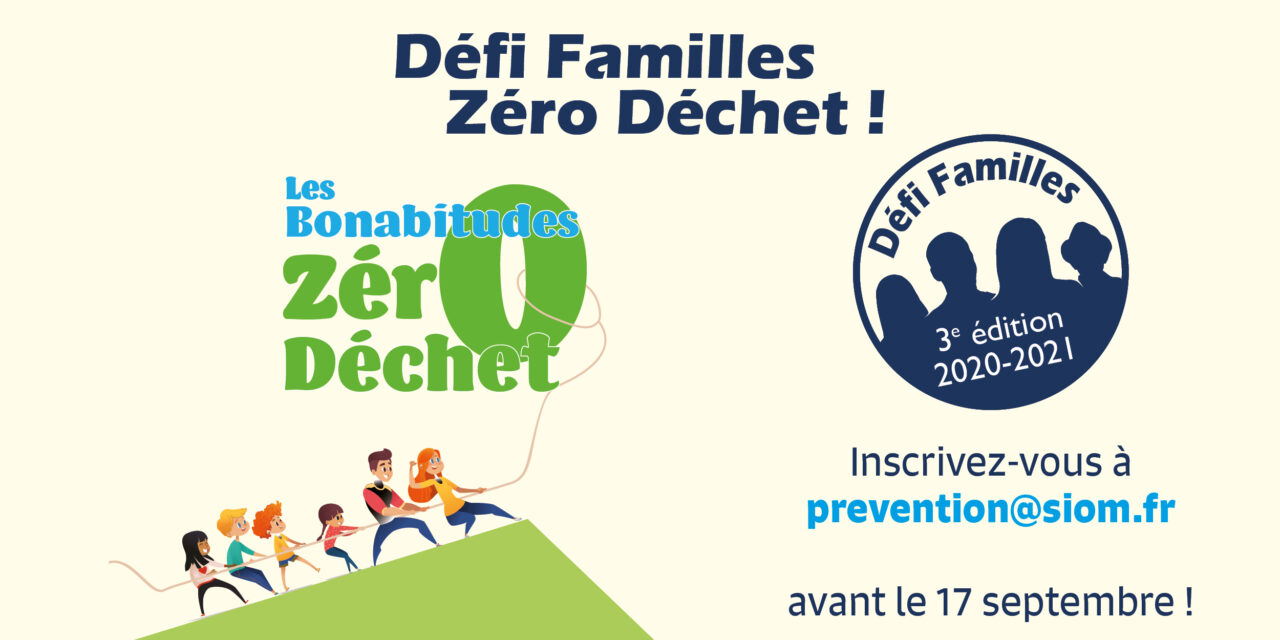 3e édition du Défi Familles Zéro Déchet