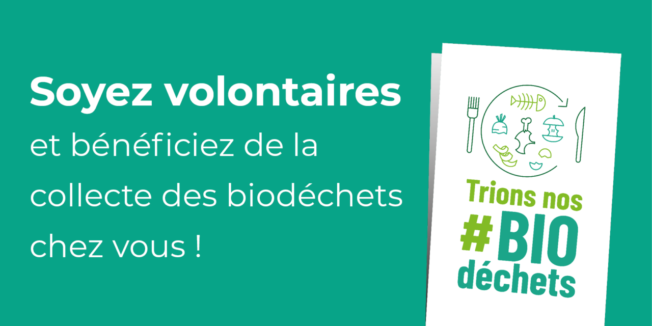 Biodéchets : lancement de la collecte pour les habitants volontaires *!