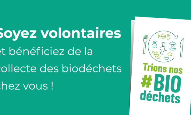 Biodéchets : lancement de la collecte pour les habitants volontaires *!