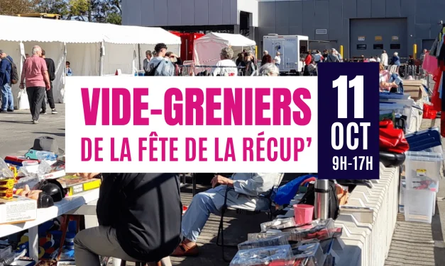 Ouverture des inscriptions au vide-greniers de la Fête de la Récup&rsquo; du Siom