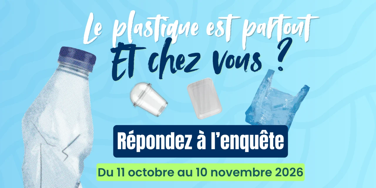 Le SIOM lance une grande enquête sur votre usage du plastique au quotidien
